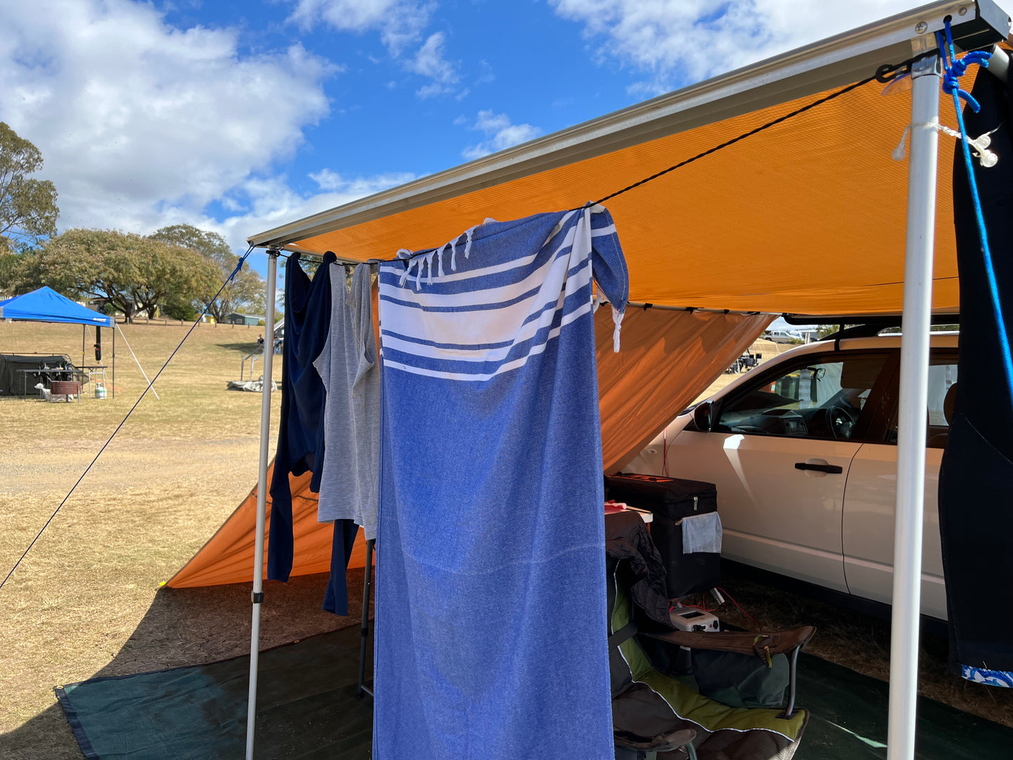 Portable Camp Pegless Washing Line